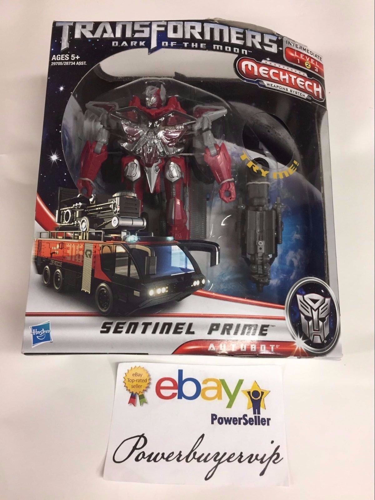 Transformers: Dark of the Moon MechTech Voyager Sentinel Prime Action Figure